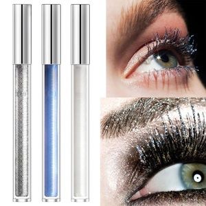 Glitter Mascara Sparkling Diamond Mascara Waterproof Long Lasting Thickening